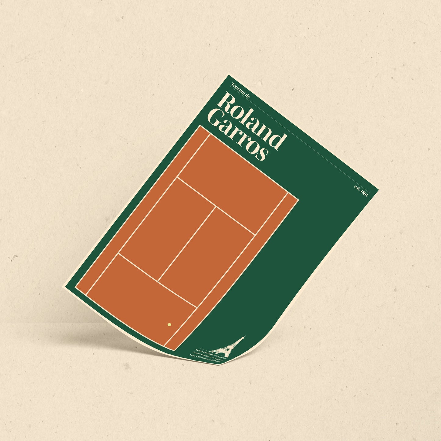 Roland Garros Poster